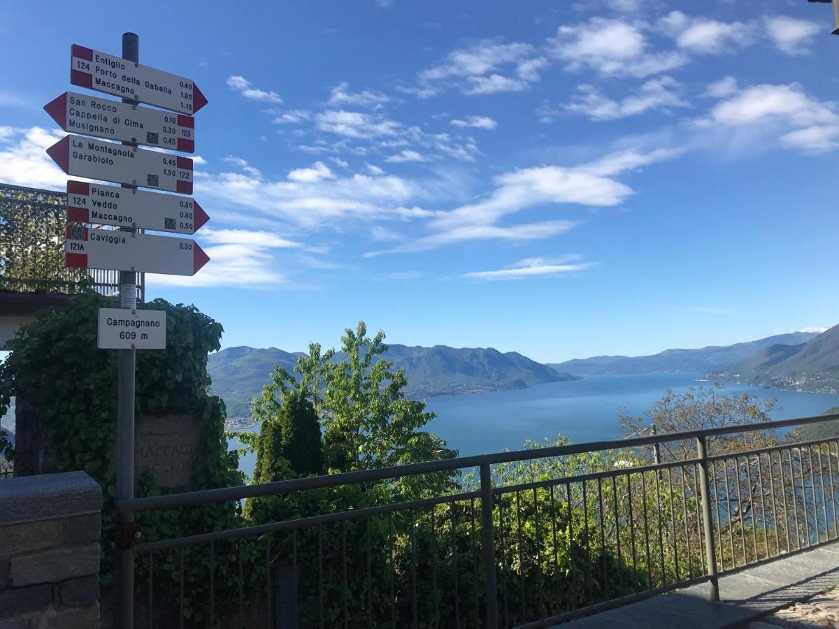 Vista Lago Maccagno Exteriér fotografie
